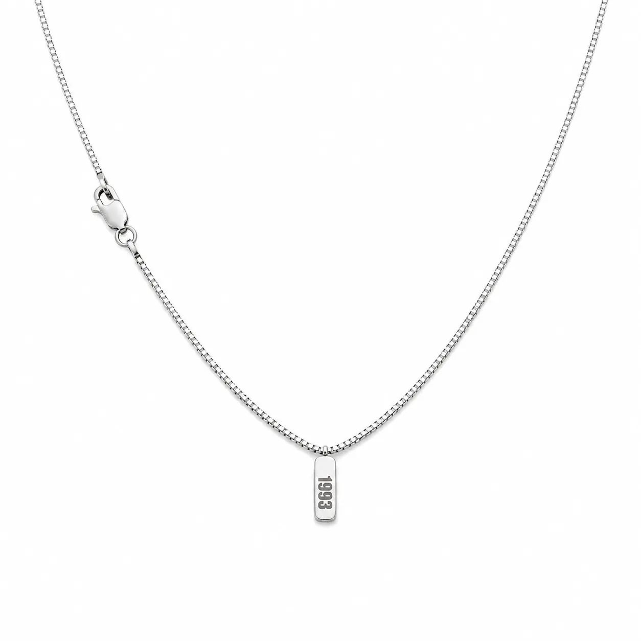 Silver Milestone Pendant