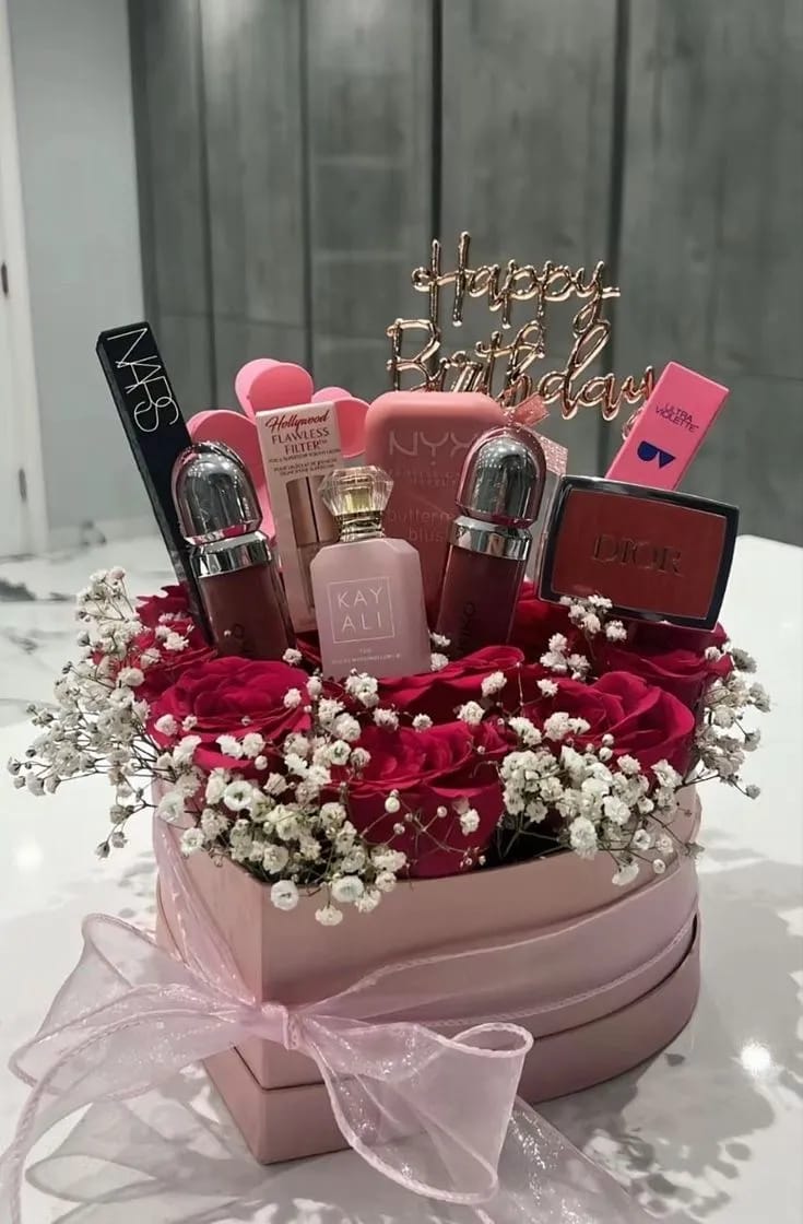"The Ultimate Birthday Glamour Heart Box"