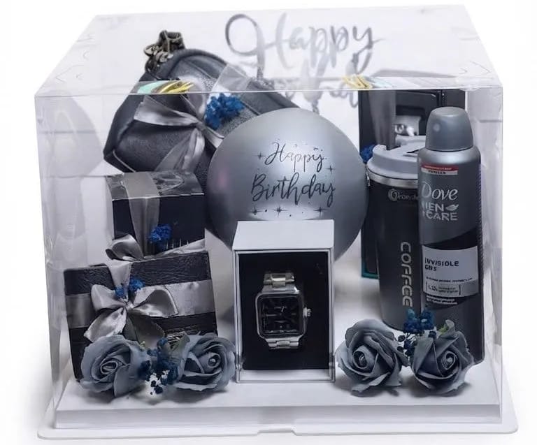Silver Sparkle Box