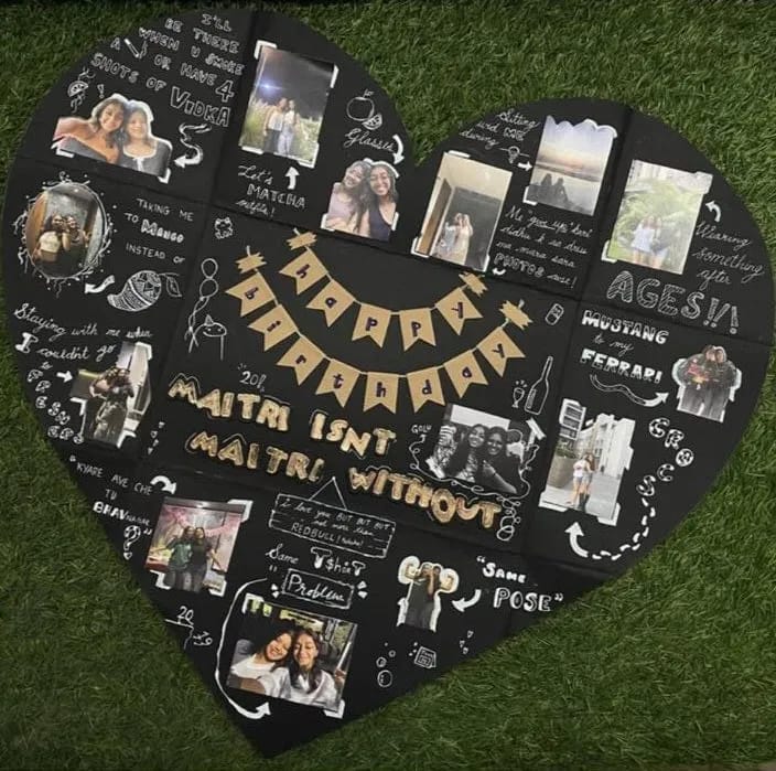 Custom Heart card