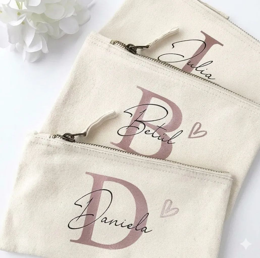Customized Initial Pouch