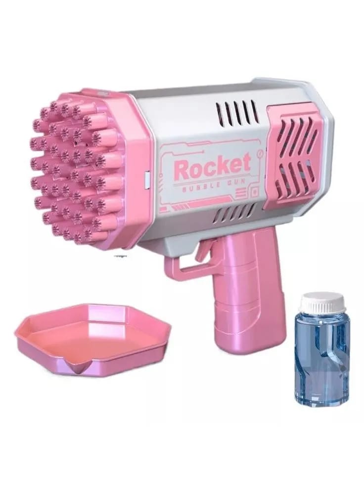 32 Hole Electric Gatling Bubble Gun for Kids