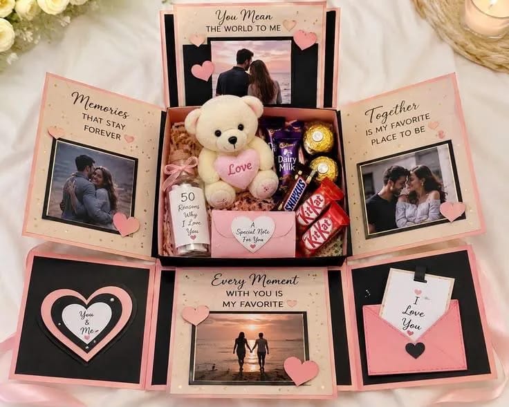 Pink Velvet Love Box