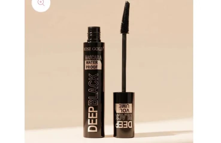 Rose Gold Deep Black Volume Waterproof Mascara
