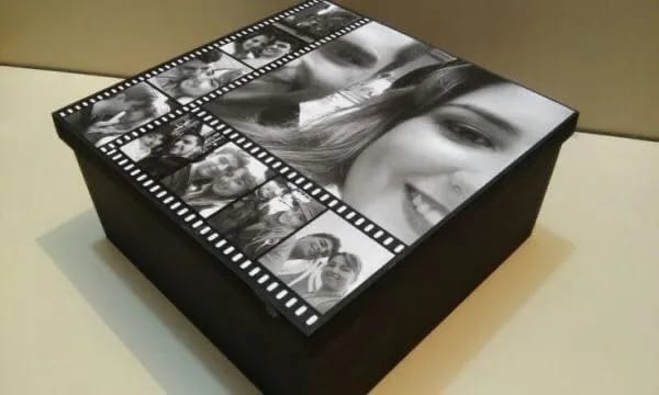 Film Strip Memory Box
