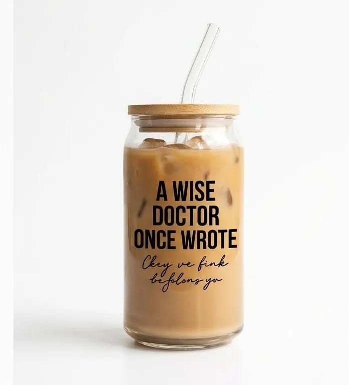 Humorous Prescription Glassware