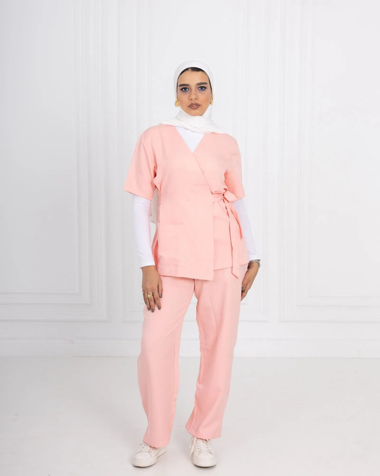 Pink Ribbon Scrub