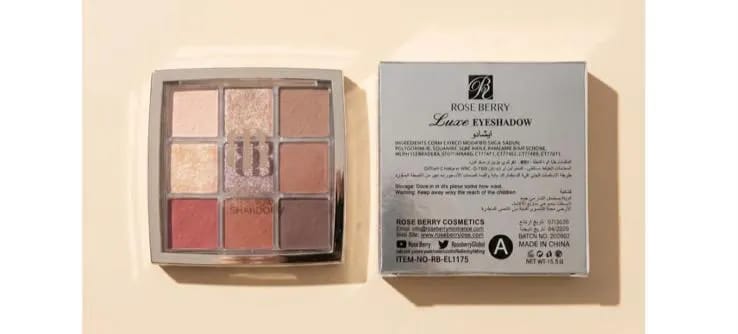 Rose Berry Luxe Eyeshadow Palette