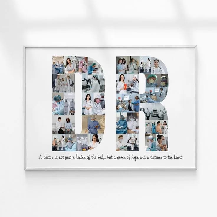 Customized "Doctor's Legacy" Photo Collage