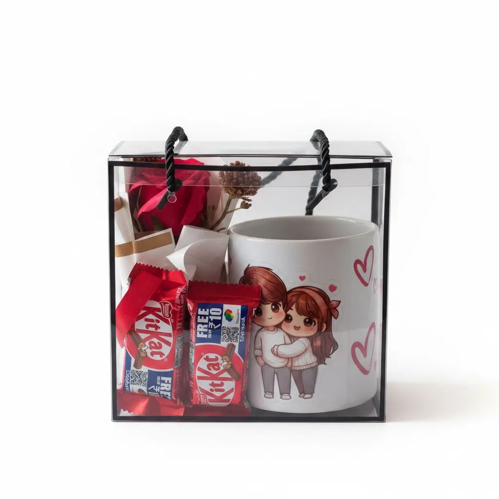 Transparent Love Mug Box