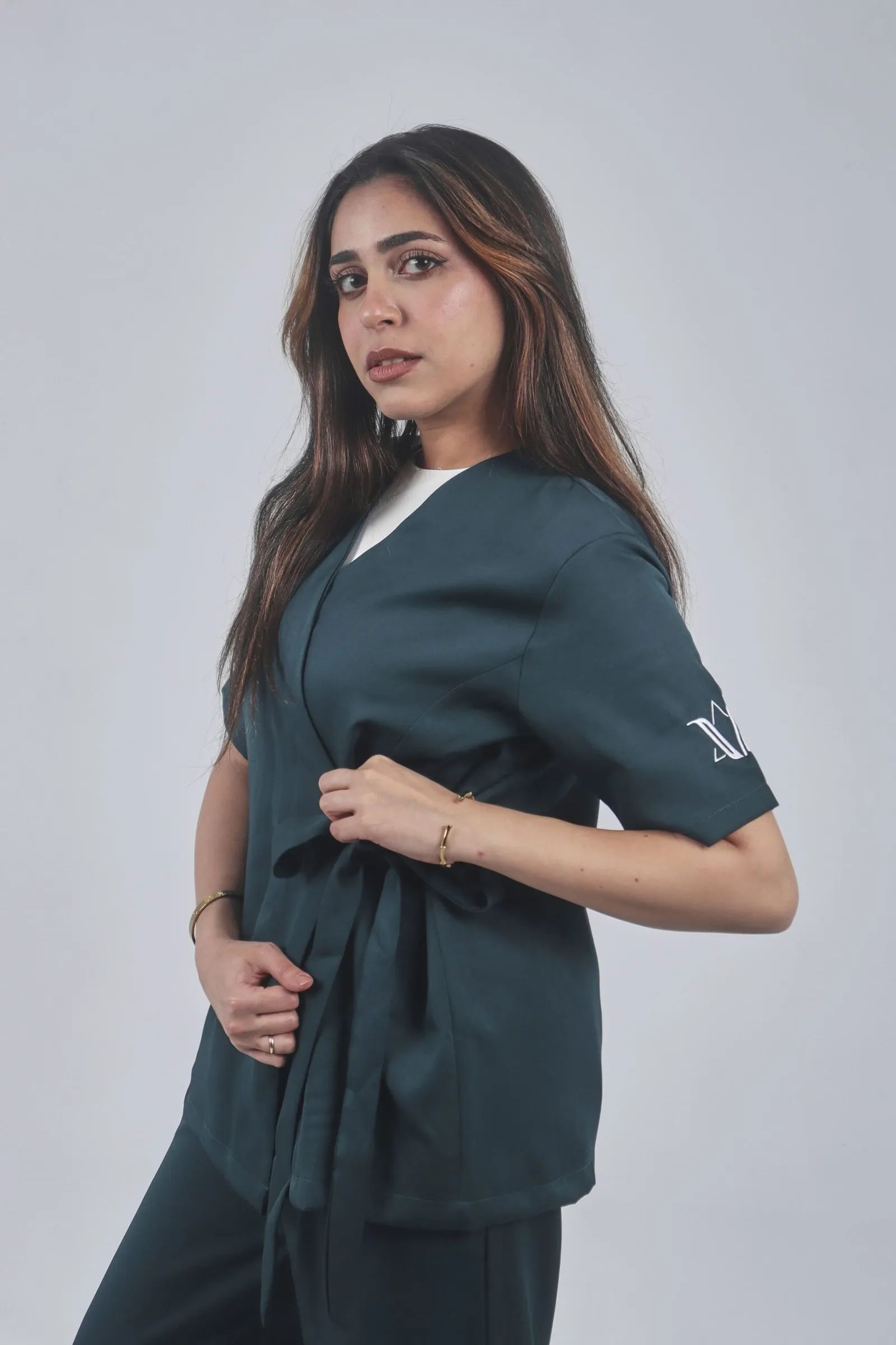 Darkgreen Ribbon Scrub