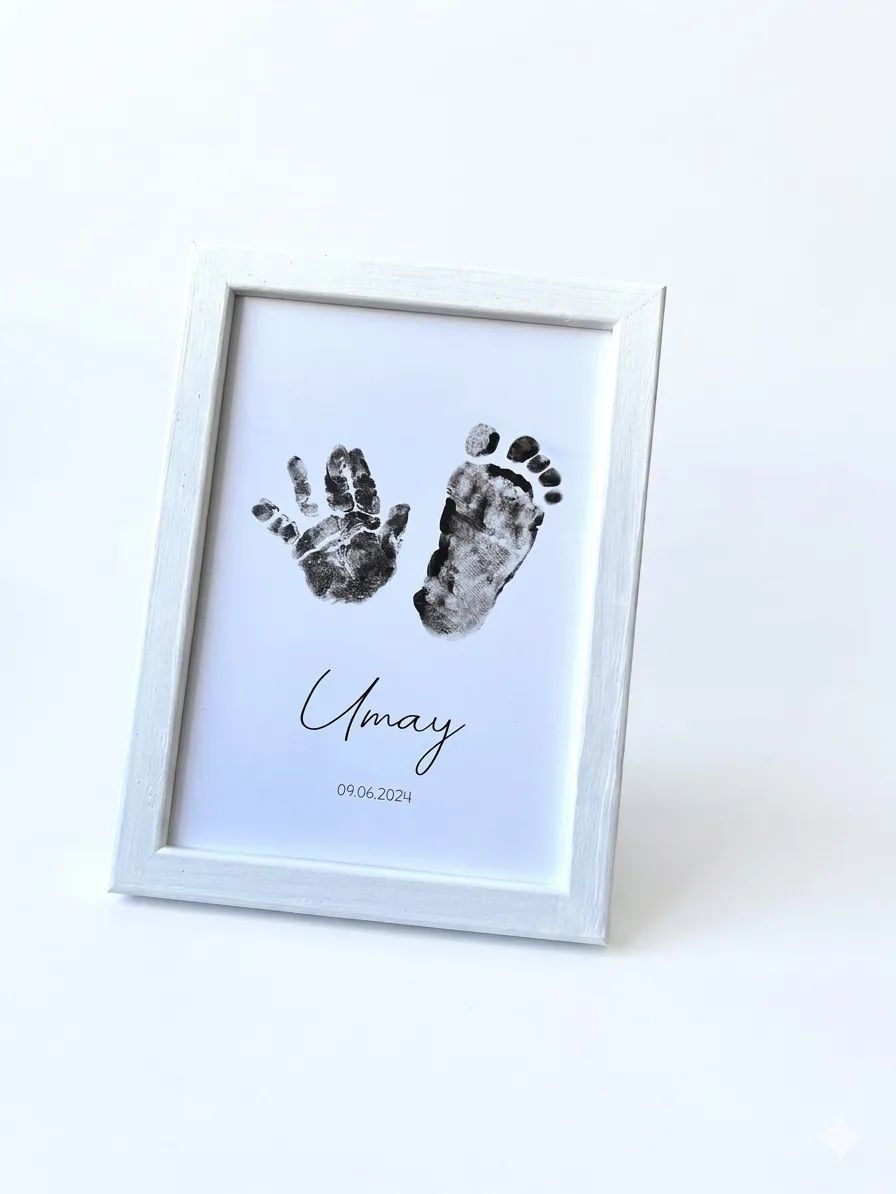 The "First Impression" Baby Handprint & Footprint