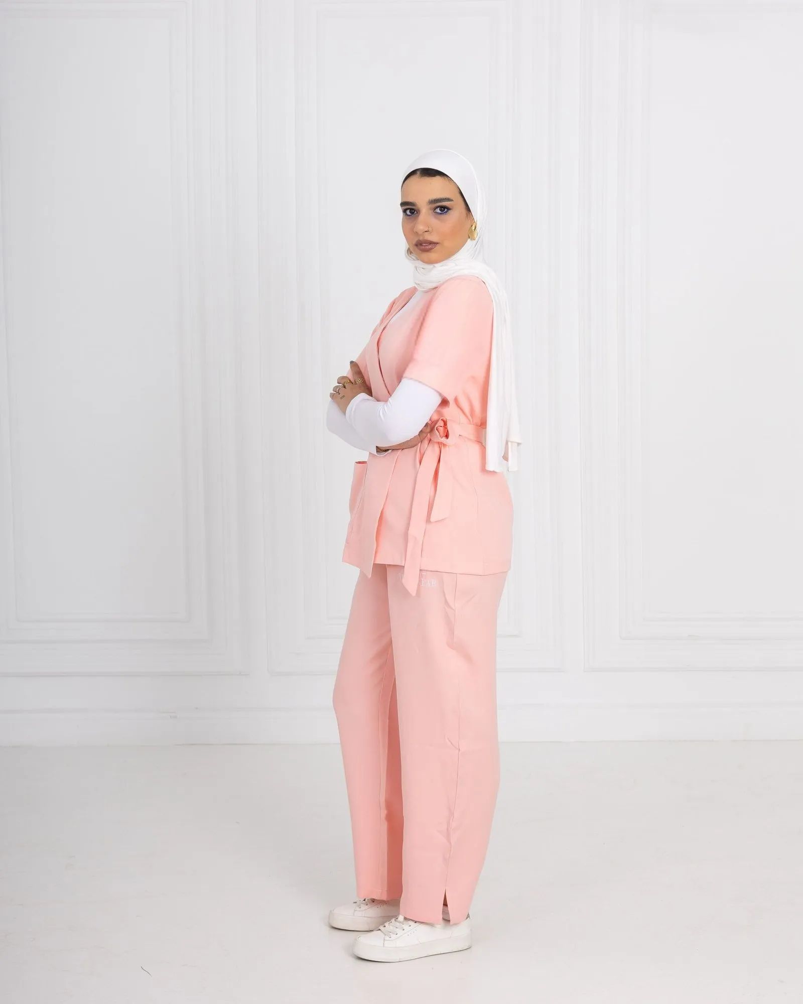 Pink Ribbon Scrub