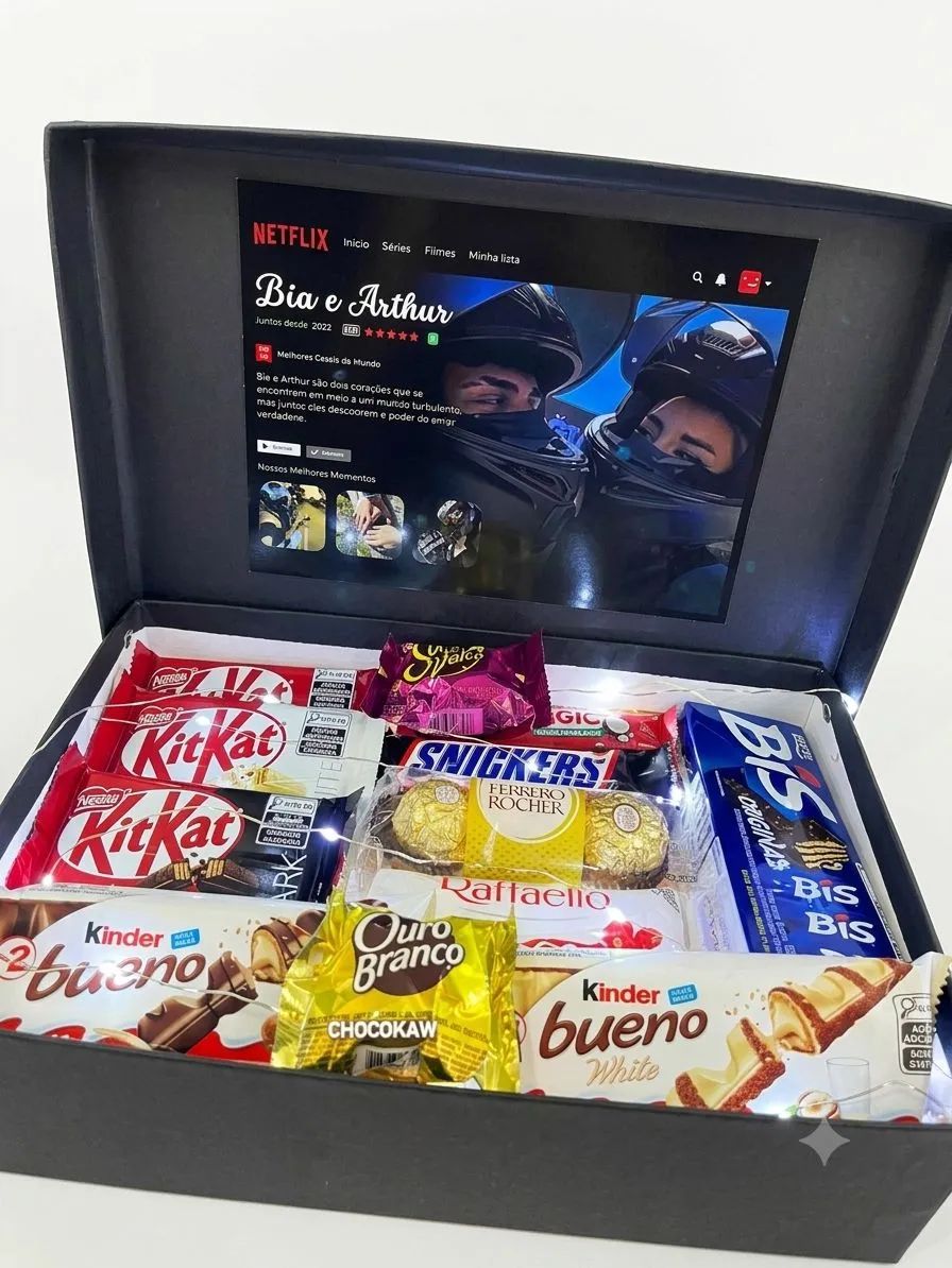 Netflix-Inspired Memory Box