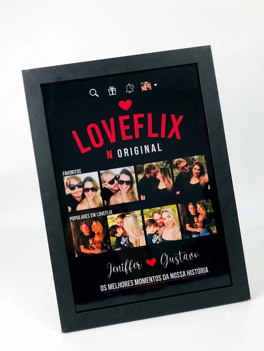 Loveflix Custom Photo Frame