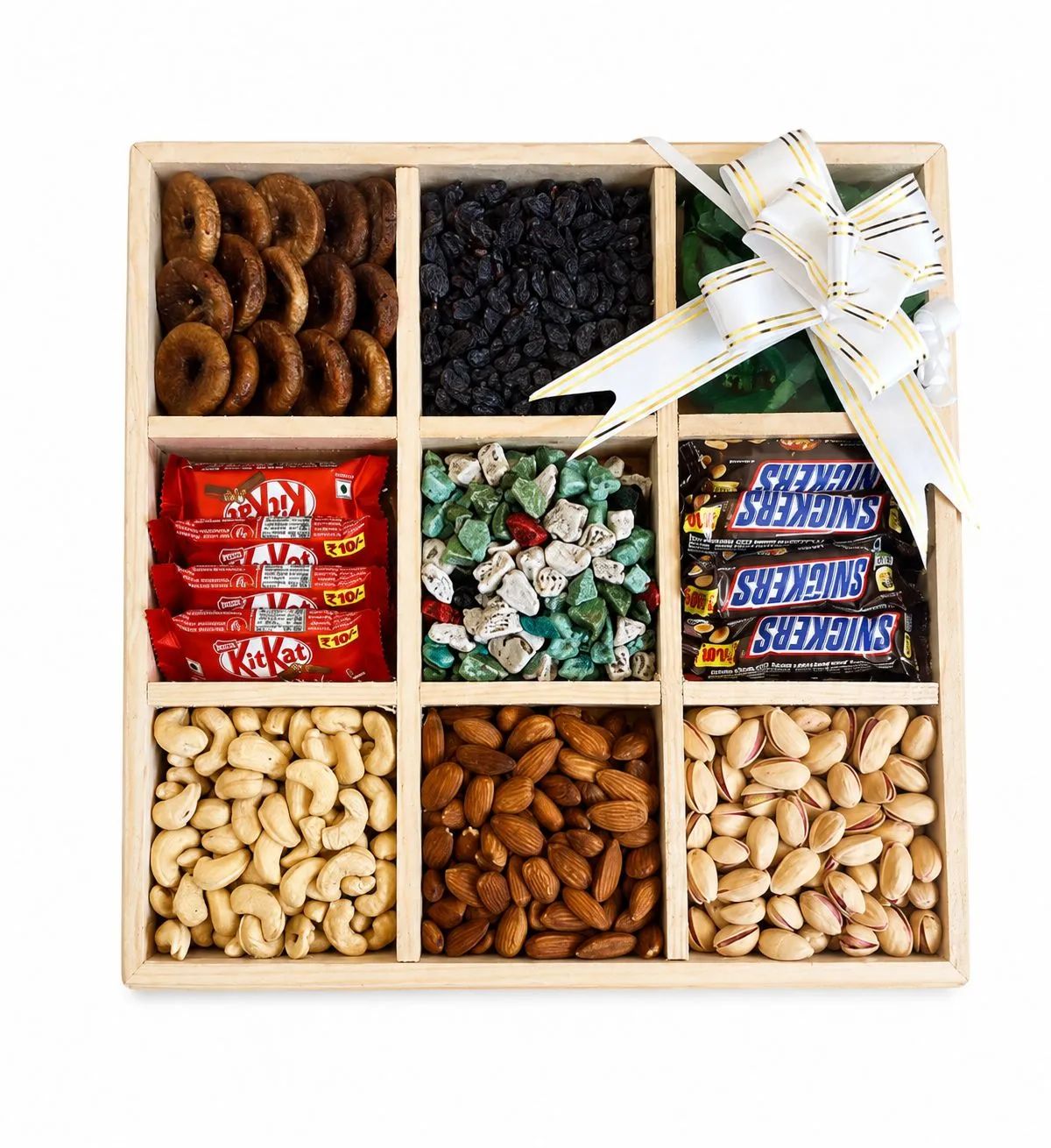 Gourmet Treats Wooden Tray