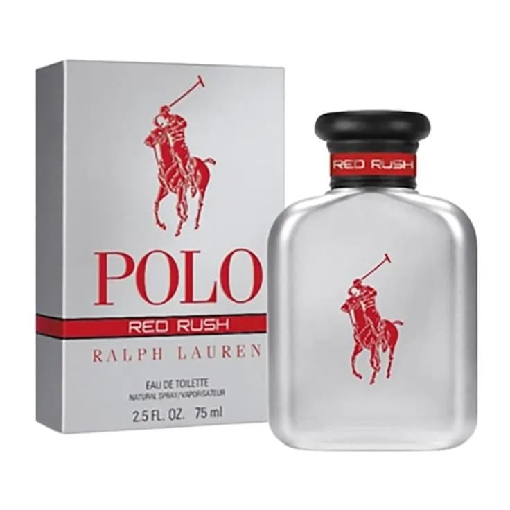 PALPH LAUREN FRAGRANCES POLO RED RUSH EAU DE TOILETTE 75ML ORIGINAL