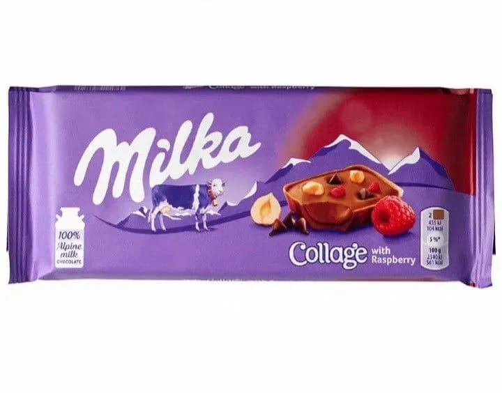 2 MILKA RASPBARRY chocolate