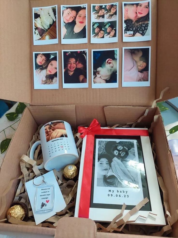 Custom Love & Date Box