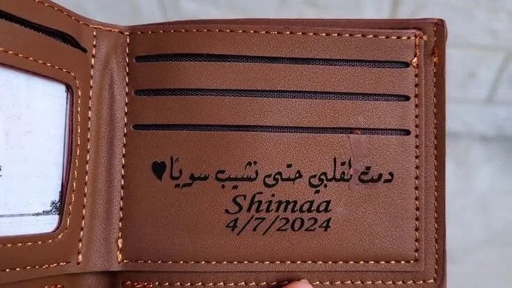 Customized Classic Leather Wallet