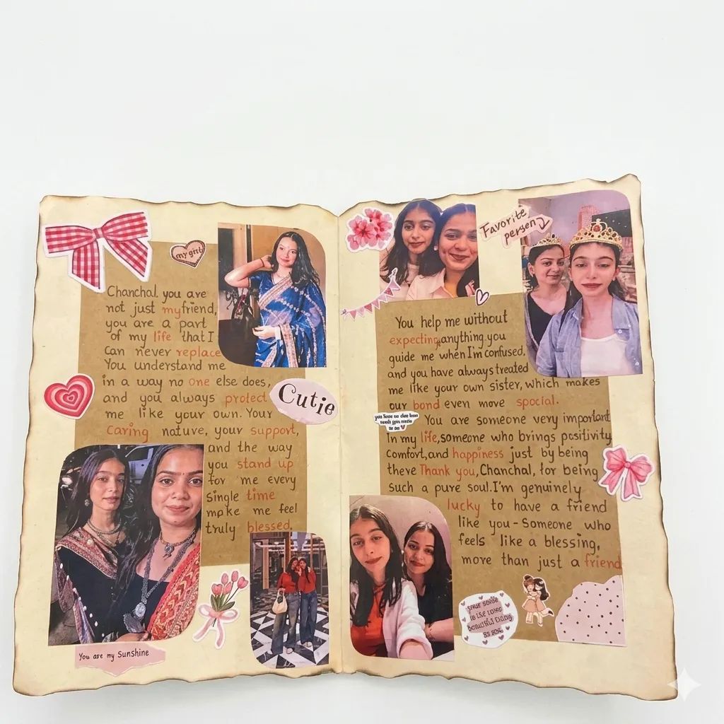 "Friendship For Life" Scrapbook