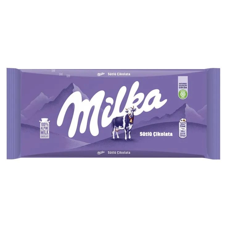 2 MILKA chocolate