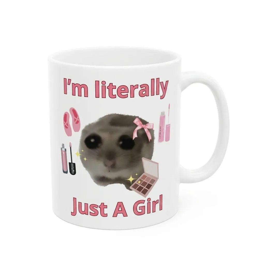 JUST A GIRL mug