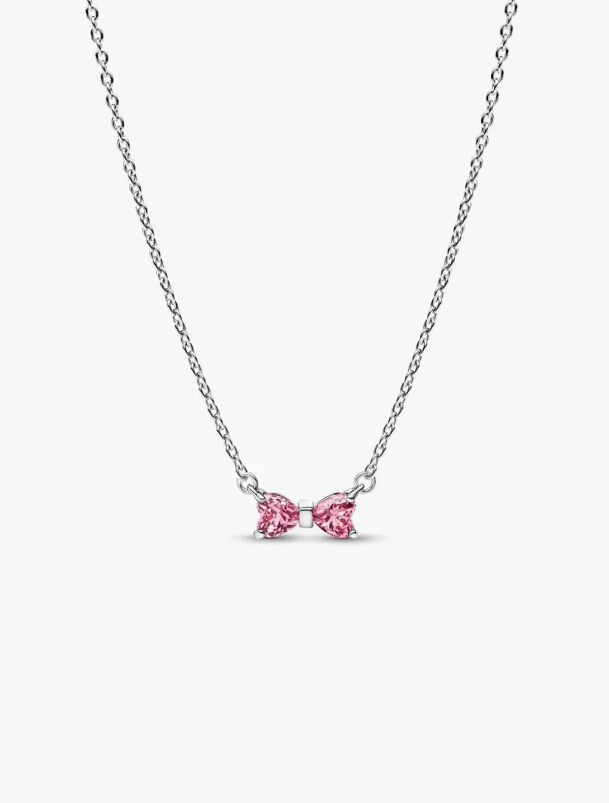 Authentic Pandora Pink Butterfly Necklace