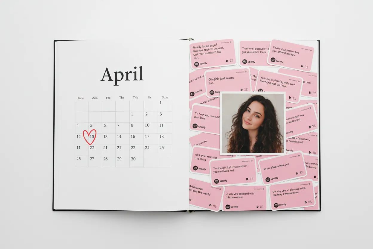 Pink Melody Memory Journal