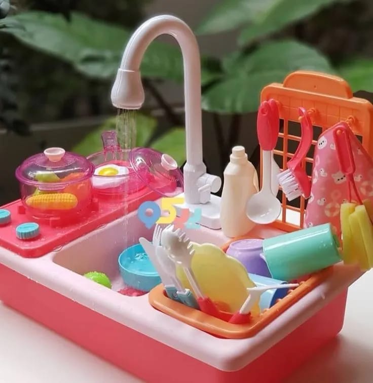The "Little Chef" Interactive Kitchen Sink Playset