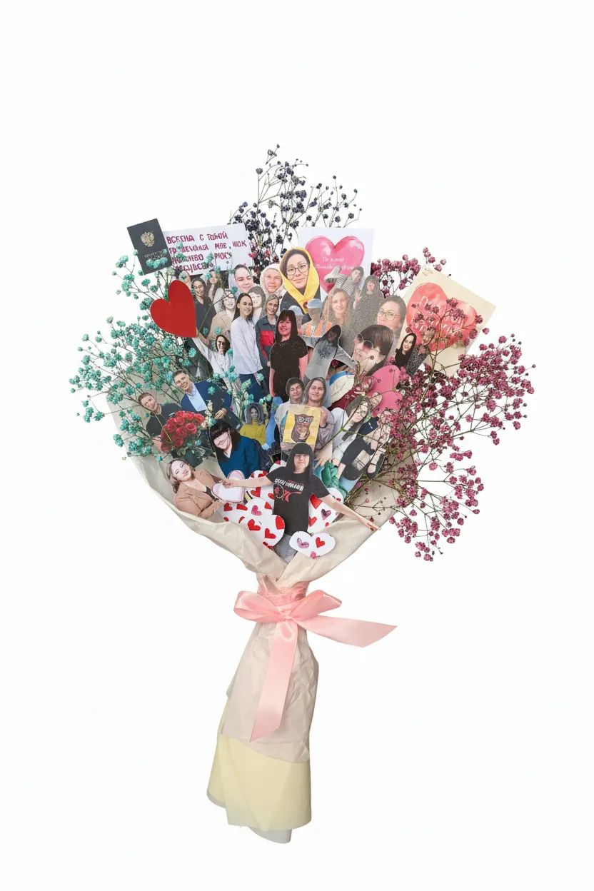 Photo Memory Bouquet