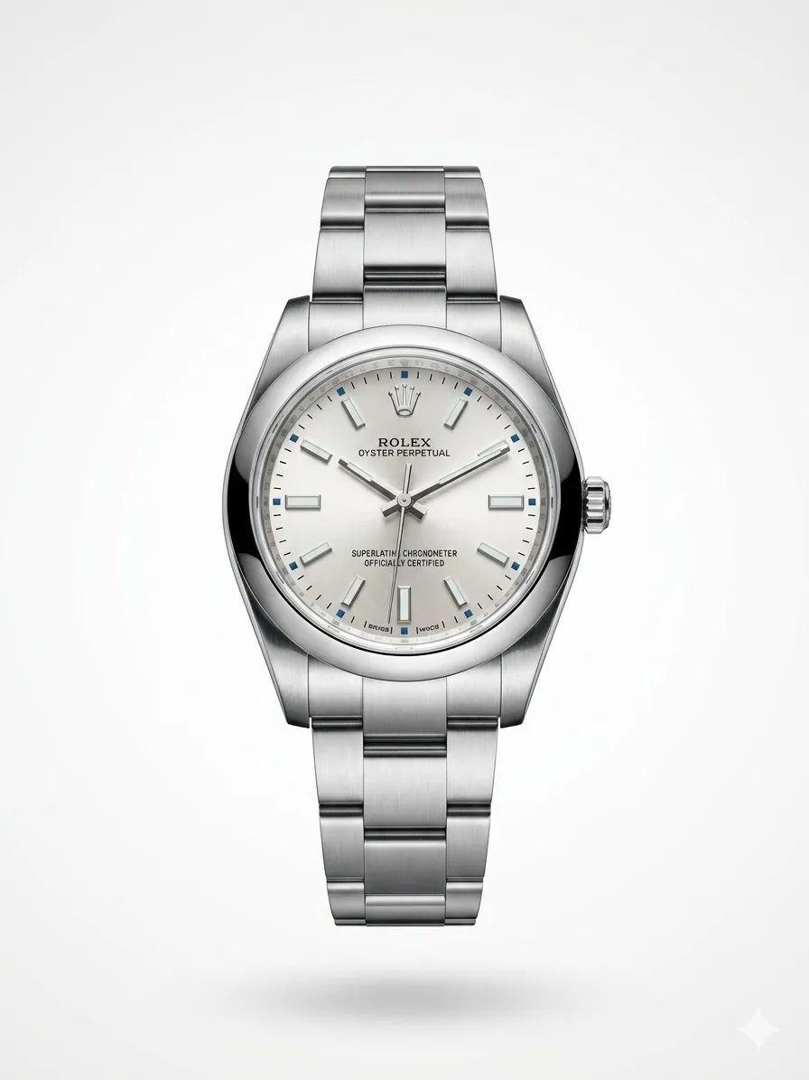 Oyster Perpetual Silver Edition