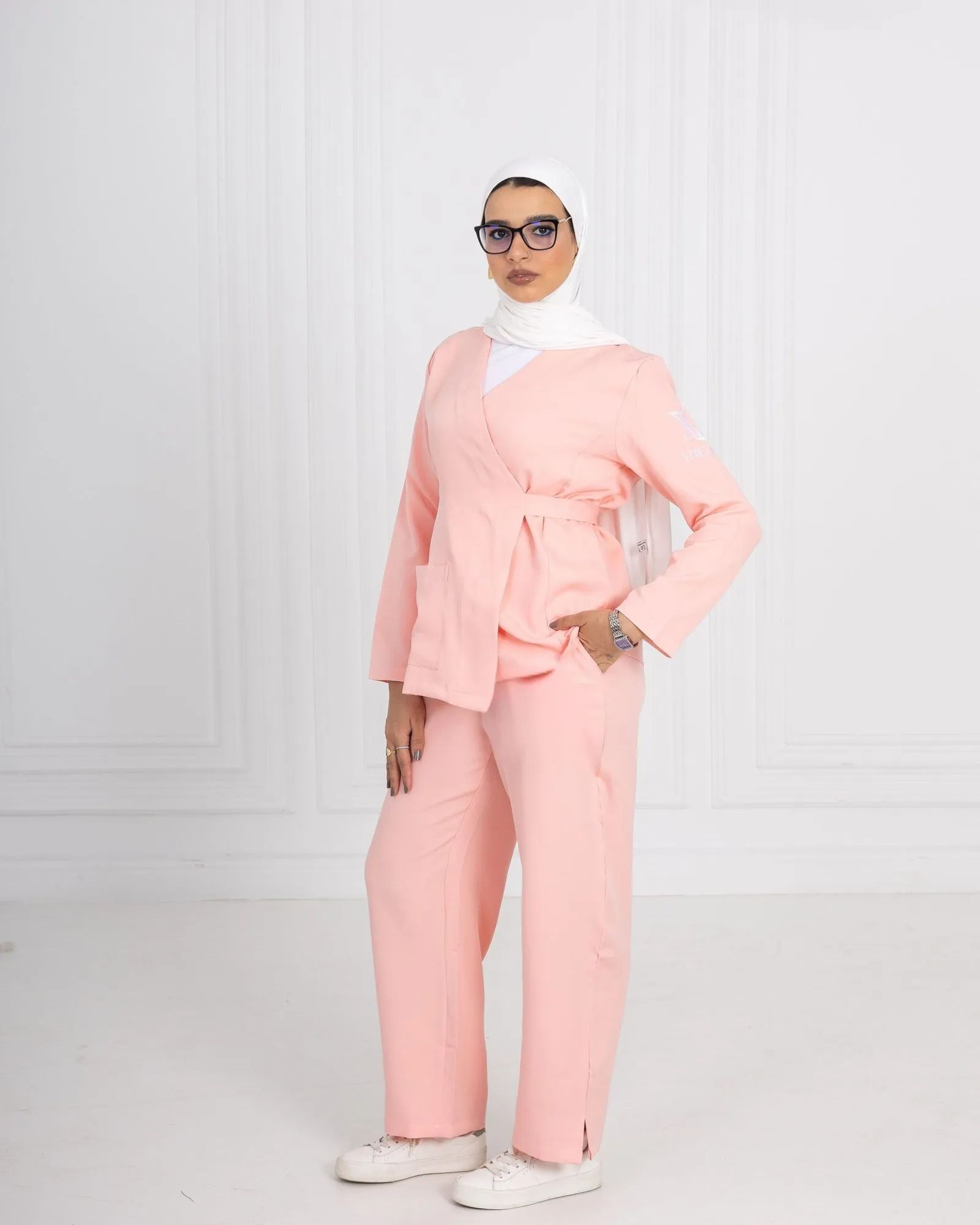 Pink Ribbon Scrub