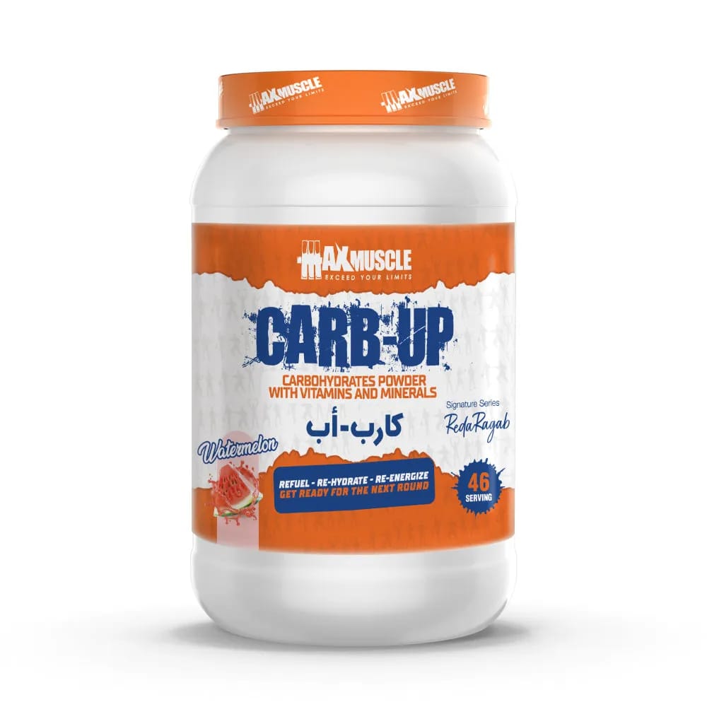 Max Muscle Max Carb Up With Electrolytes-46Serv.-1500G-Watermelon