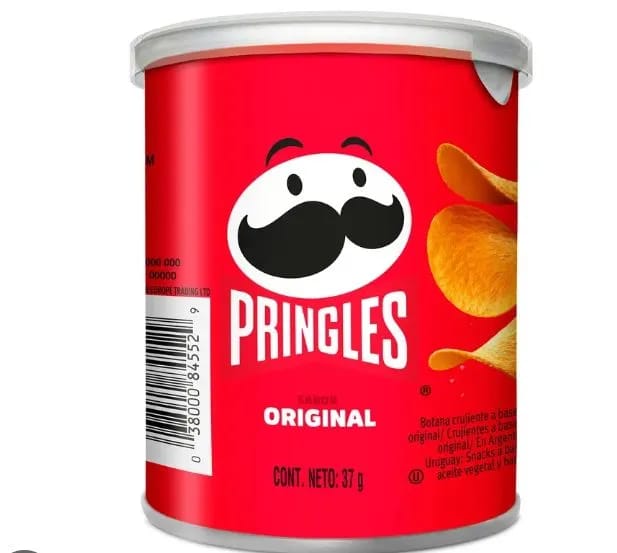 2 PRINGLES chips original