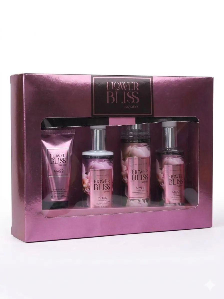 The Flower Bliss Velvet Garden Set