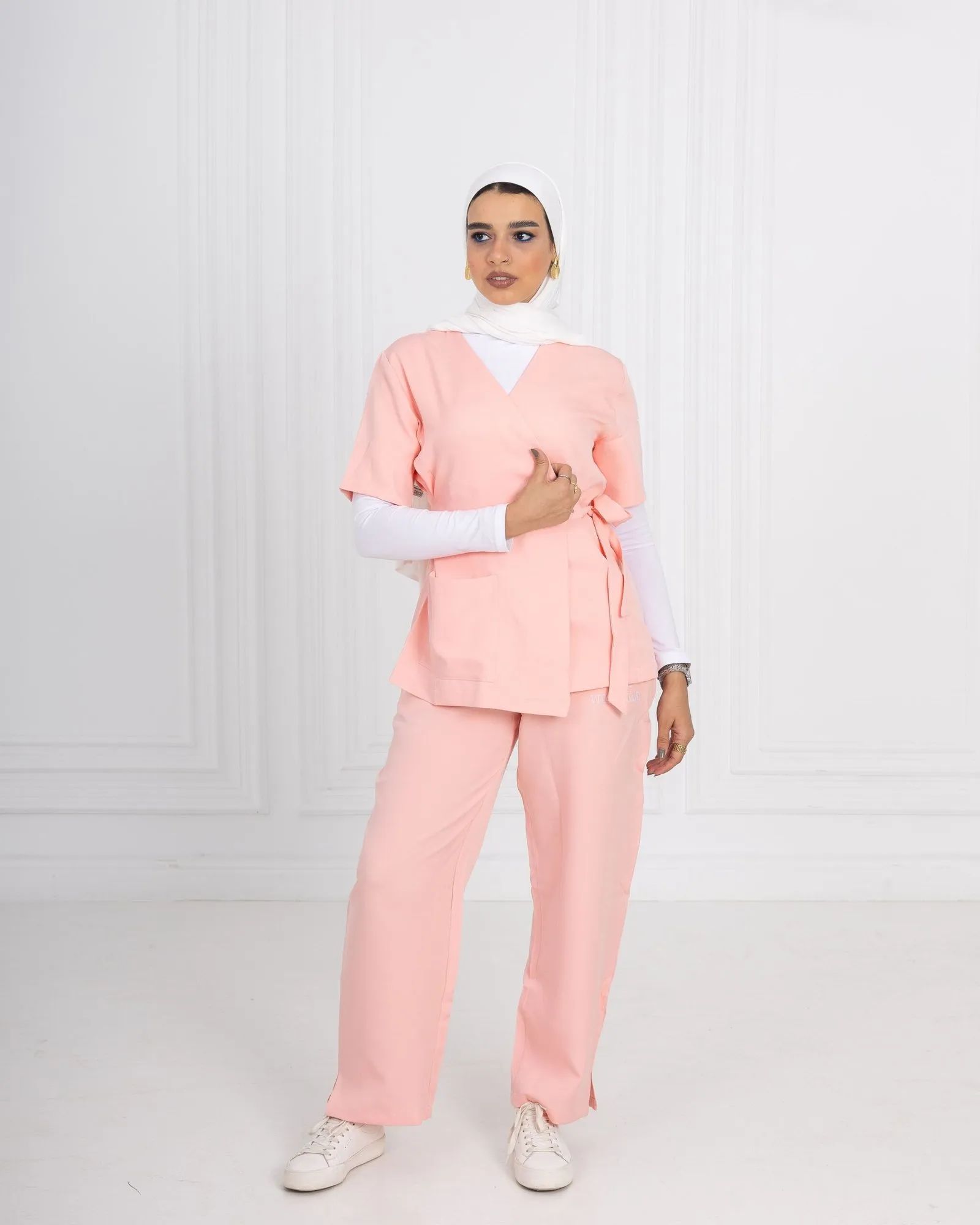 Pink Ribbon Scrub