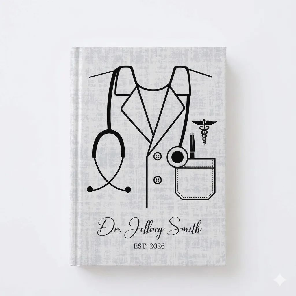 Customized "Doctor's Journal" Notebook