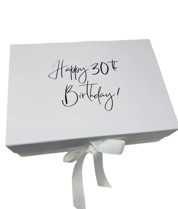The Elegant 30th Birthday Keepsake Box