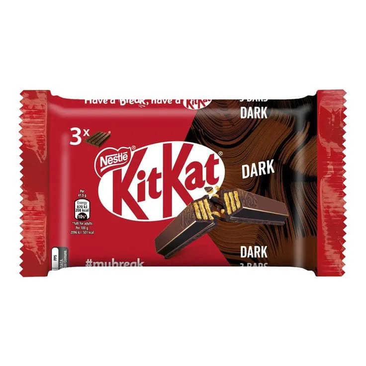 2 KITKAT DARK chocolat