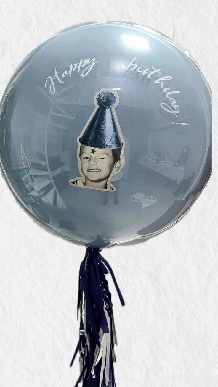 The Personalized "Birthday Portrait" Balloon