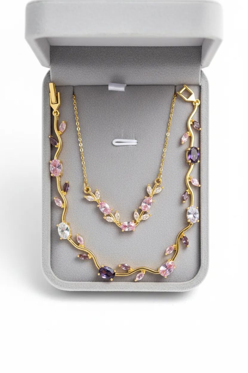 Golden Enchanted Garden Duo Set