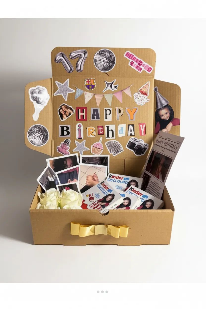 Bestie's Birthday Collage Box