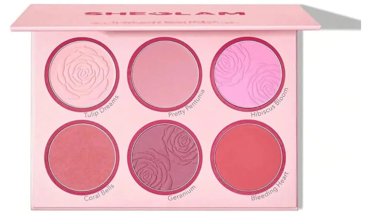 SHEGLAM Floral Blush Palette Gift