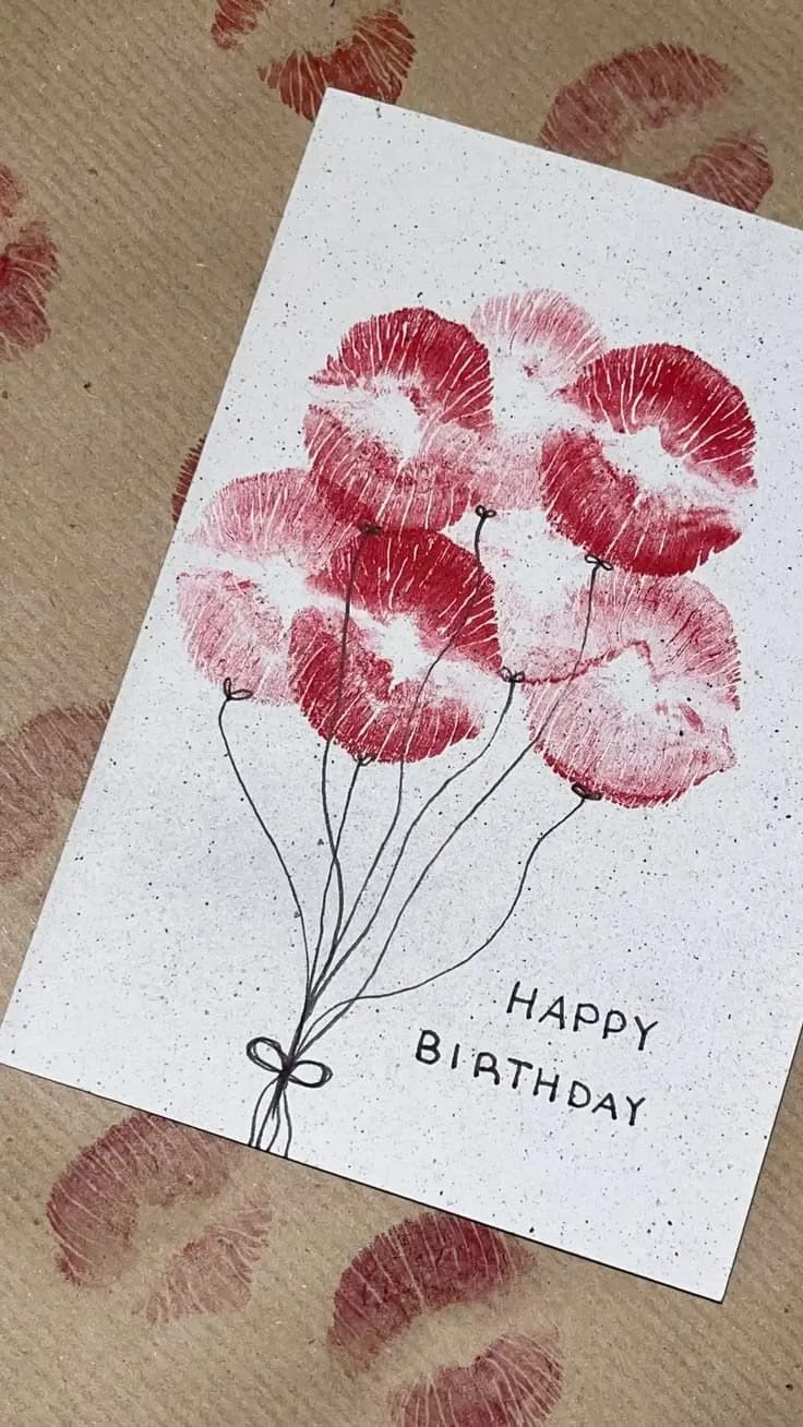 Birthday Kiss Card