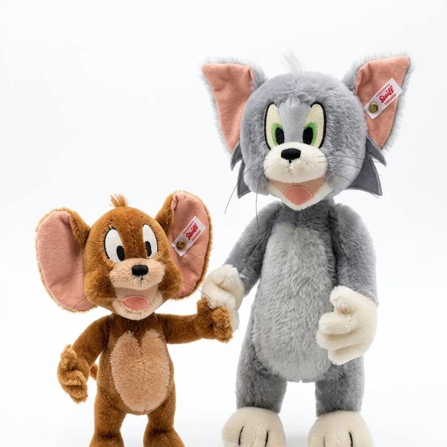 Tom & Jerry Plush Set