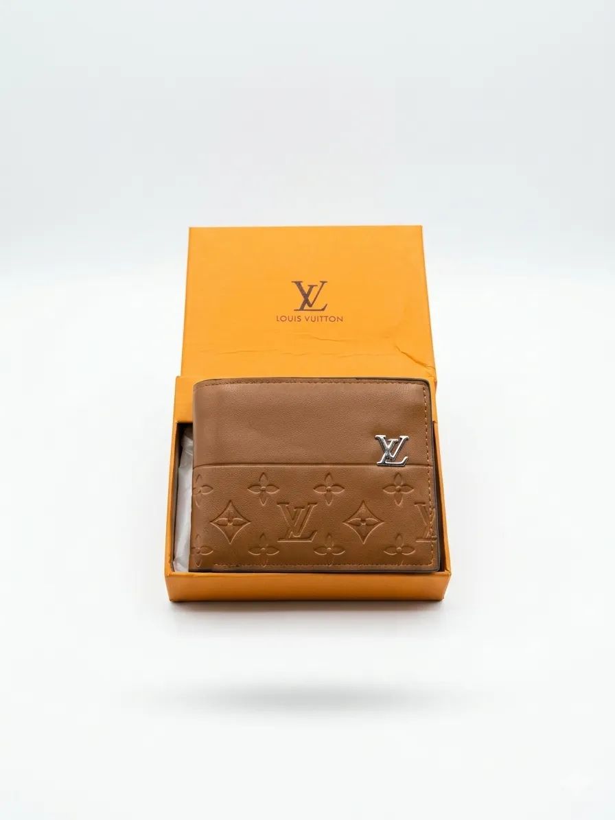 The LV Signature Camel Wallet