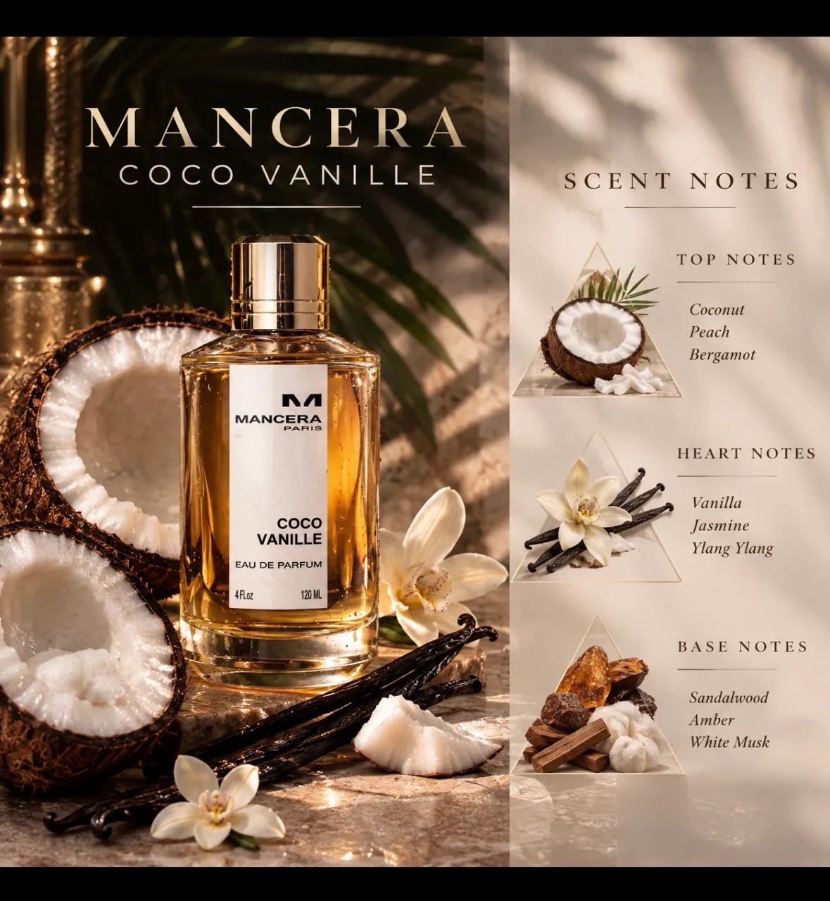 Mancera Coco vanilla 