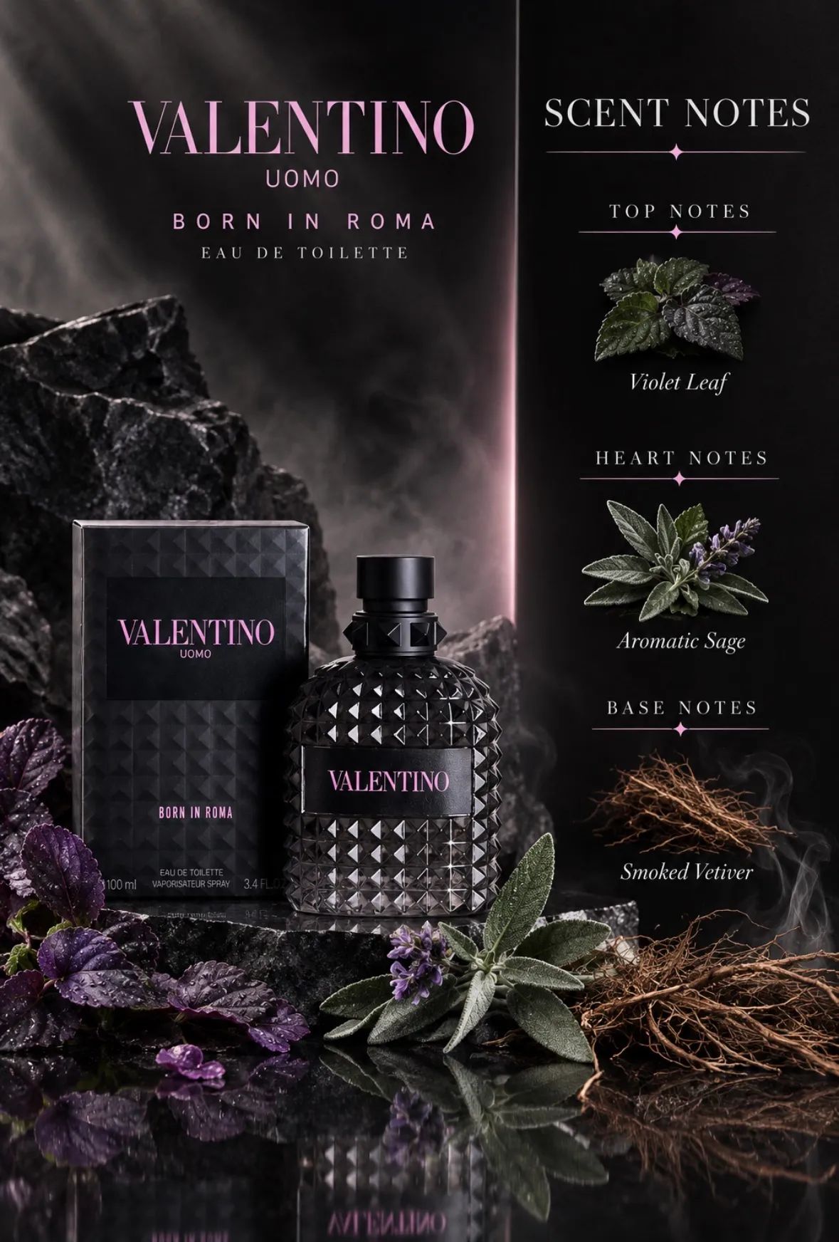 Valentino Uomo Born in Roma Eau de Toilette 