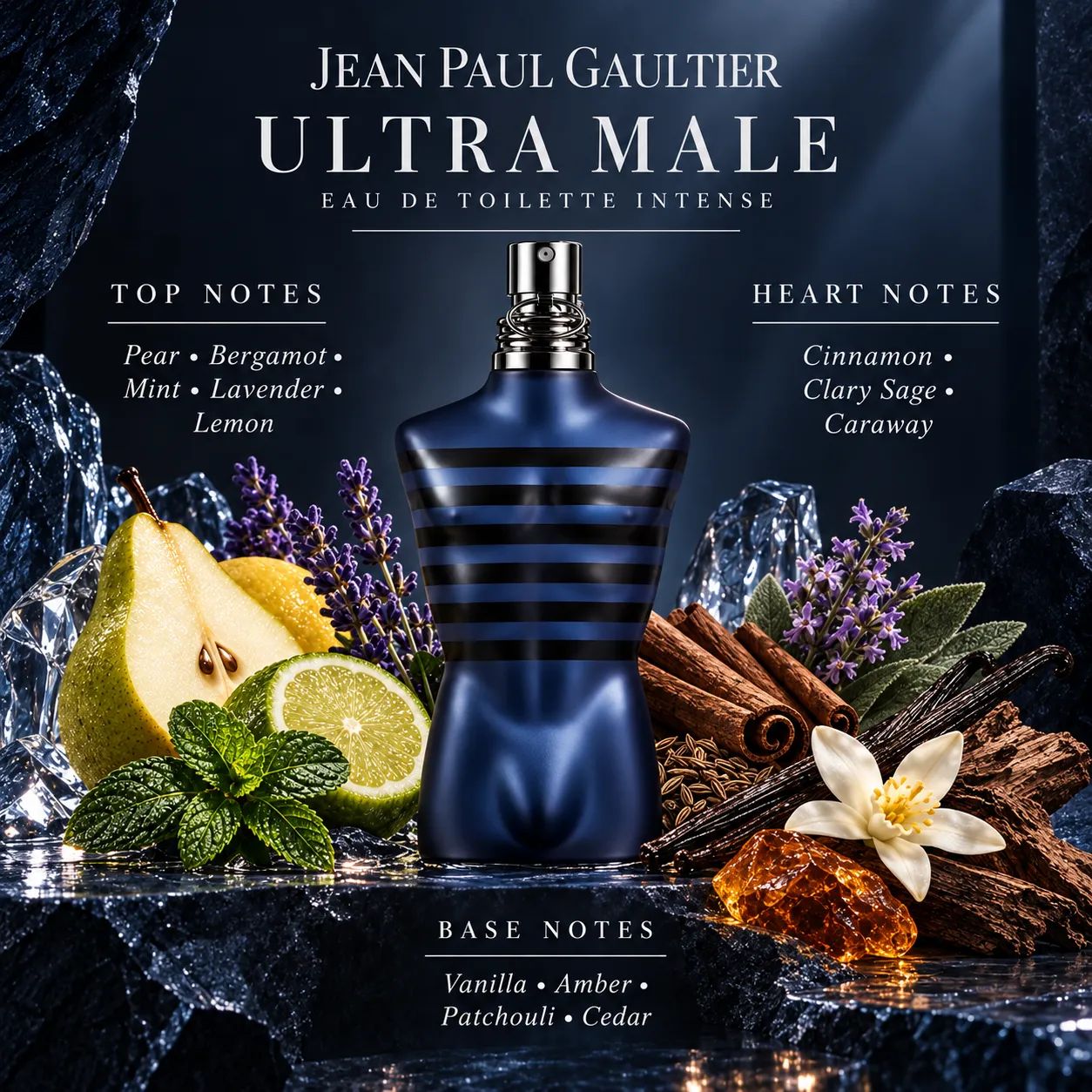 JEAN PAUL GAULTIER ULTRA MALE EAU DE TOILETTE INTENSE